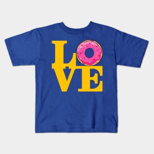 LOVE DONUTS Kids T-Shirt